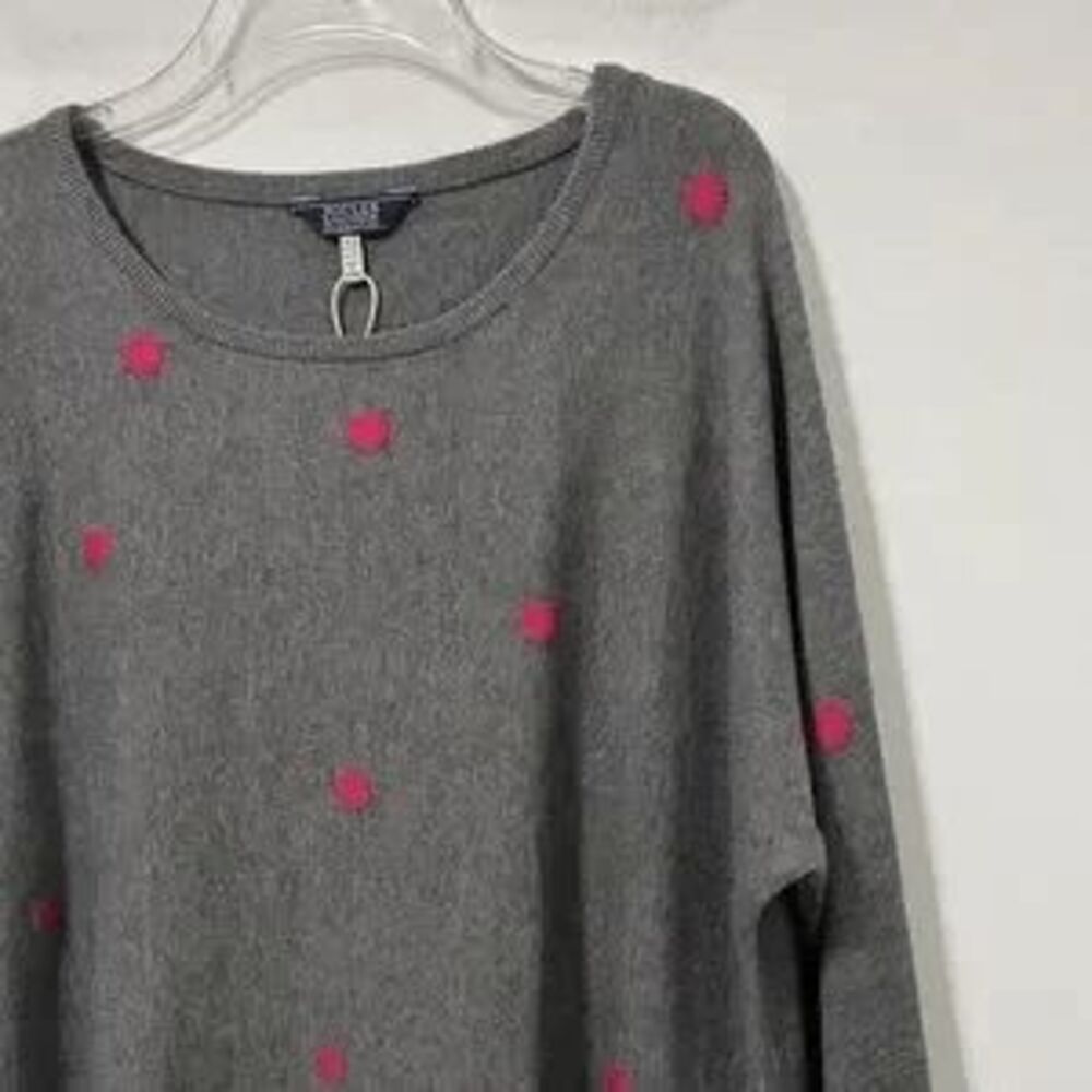 Grey Kelly Polka Dot Sweater